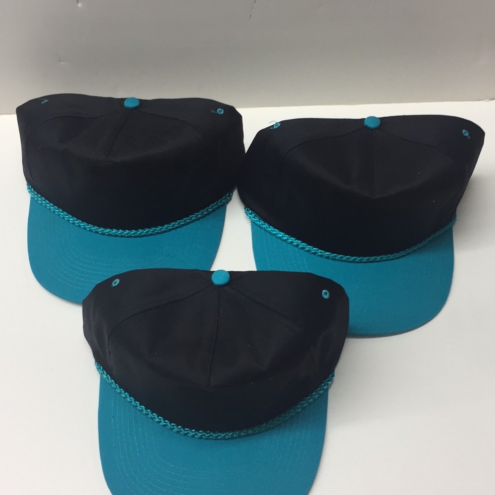 Flat bill 2 color Hats 3 pack New
